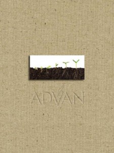 Advan corporate folder design